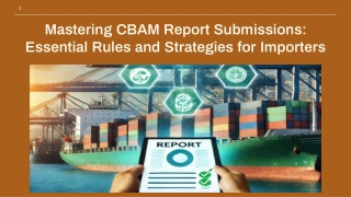Mastering CBAM Report Submissions_ Essential Rules and Strategies for Importers