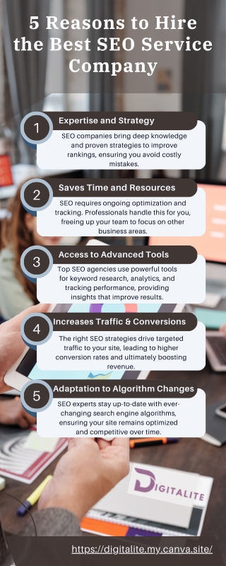 5 Reasons to Hire the Best SEO Service Company