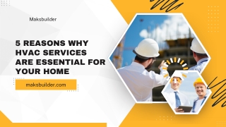 5 Reasons Why HVAC Services Are Essential for Your Home