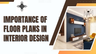 Importance of Floor Plans in Interior Design