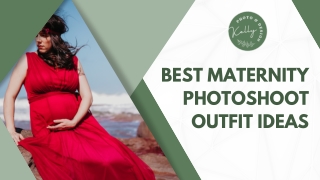 Best Maternity Photoshoot Outfit Ideas