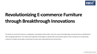 Revolutionizing E-commerce Furniture through Breakthrough Innovations