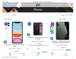 Buy Phones & Smartphones Online in Onehunga | Latest & Cheap Options