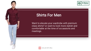 Get upto 50% off on buying shirts