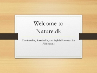 Nature_DK_Presentation