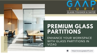 Glass Partitions for Offices Services in Vizag - Gaap Tuff