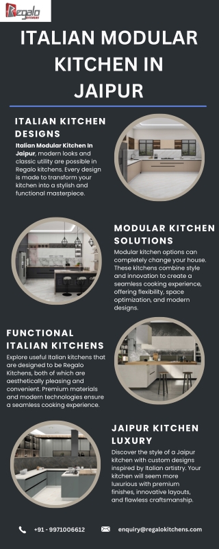 Italian Modular Kitchen In Jaipur