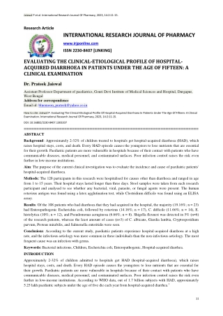 IRJP-PAEDIATRIC-FEB-23-ARIF-diarrhoea in children