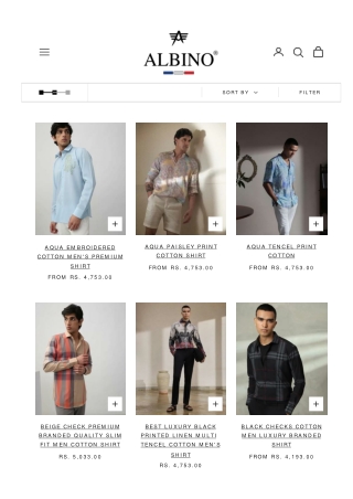 Men's luxury Shirts - Albino Lifestyle