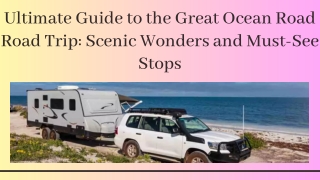 Great ocean road road trip