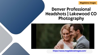 Denver Professional Headshots  Lakewood CO Photography