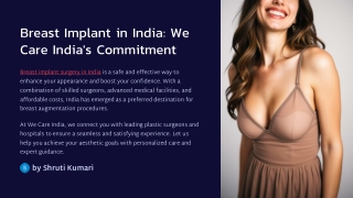 Breast Implant in India
