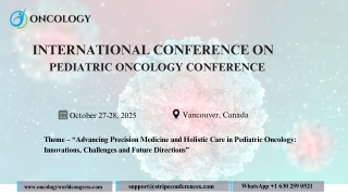 Pediatric oncology Conference