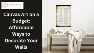 Canvas Art on a Budget Affordable Ways to Decorate Your Walls