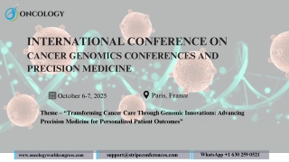 Cancer genomics and precision medicine