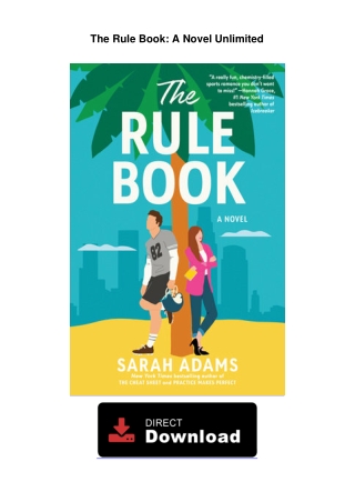 The-Rule-Book-A-Novel