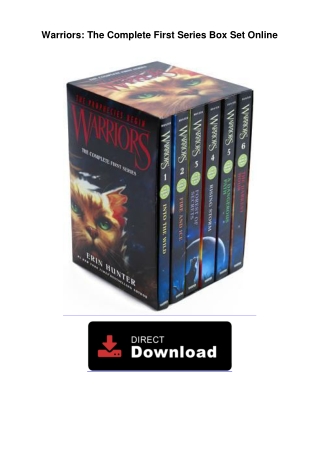 Warriors-The-Complete-First-Series-Box-Set
