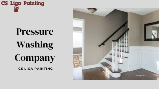 Your Trusted Pressure Washing & Painting Experts - CS Liga Painters