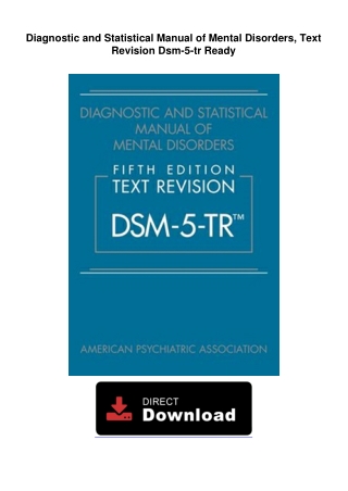Diagnostic-and-Statistical-Manual-of-Mental-Disorders-Text-Revision-Dsm5tr