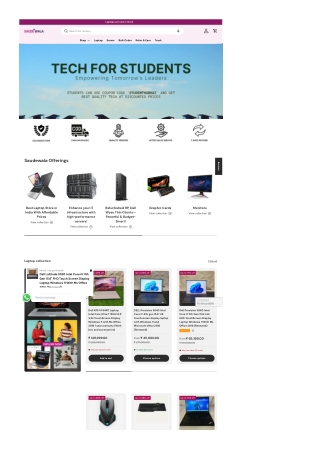 Buy Laptop, Server, Work Station, SSD, Graphic Card Online Store India &ndash; Saudewala