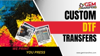 Custom Dtf Transfers