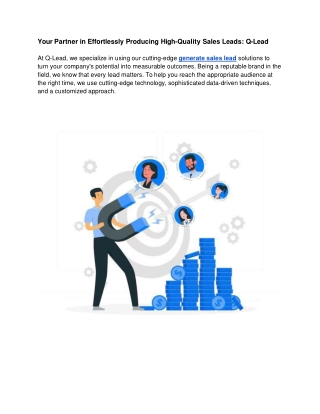 Your Partner in Effortlessly Producing High-Quality Sales Leads_ Q-Lead