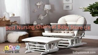 Best Nursing Chairs at Baby Store UK