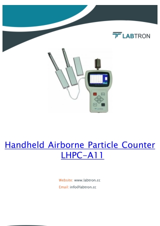 Handheld-Airborne-Particle-Counter-LHPC-A11