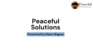 Find Support with Peaceful Solutions' Marriage Crisis Counseling