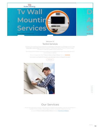 tv antenna repair melbourne