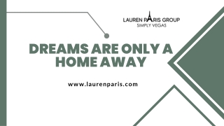 Top Real Estate Agent Marketing & Company Nevada | Lauren Paris