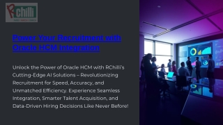 Transform Recruitment with RChilli's Oracle HCM Integration