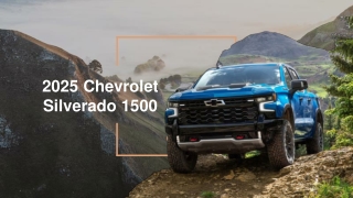 Details Of Upcoming Chevrolet Silverado 1500 in 2025
