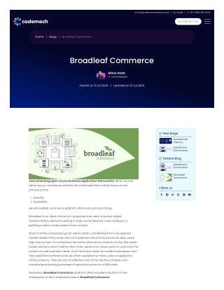 Broadleaf Commerce