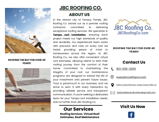 JBC Roofing Co.