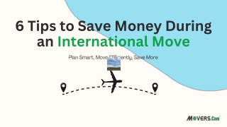 6 Money-Saving Hacks for a Smooth International Relocation