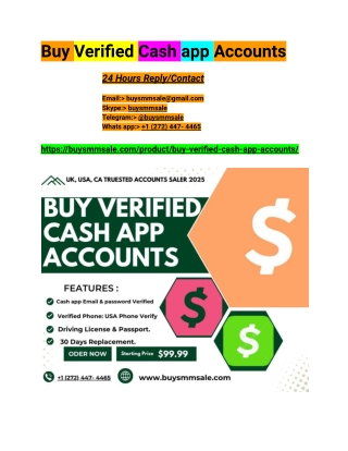 Top 30 Trusted Websites to Buy Verified Cash App Accounts