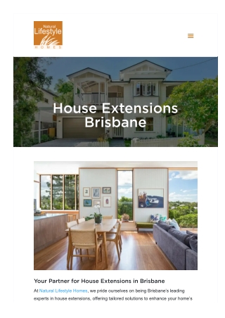 House Etensions Brisbane