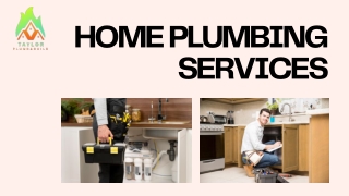 Home Plumbing Services