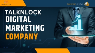 Blue Yellow Modern Digital Marketing Business Presentation