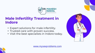 Top Male Infertility Specialists in Indore