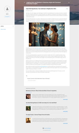 Gupta Marriage Bureau: Your Gateway to Happily Ever After