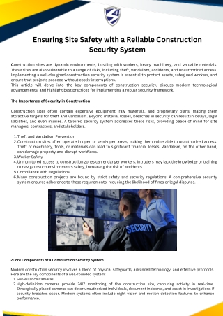 Value of Security Guard Patrol Services in Contemporary Safety Solutions (1)