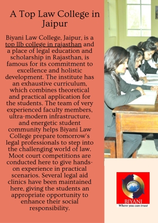 Career Guidance and Placement Cell in Jaipur