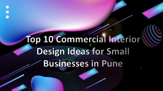 Top 10 Commercial Interior Design Ideas low budget small office interior in Pune
