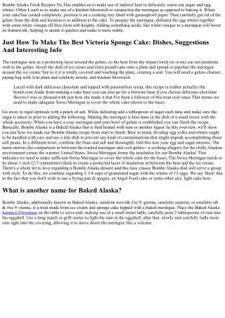 Delicious Chocolate Orange Bombe Alaska With Hot Chocolate Sauce Dish