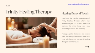 Trinity Healing Therapy: Holistic Wellness Overview