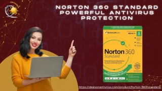Norton 360 Standard Powerful Antivirus Protection