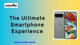 Experience Innovation with Google Pixel 9 Pro - Wowffer