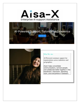 Aisa-X  AI Powered Chat Bot Assistant